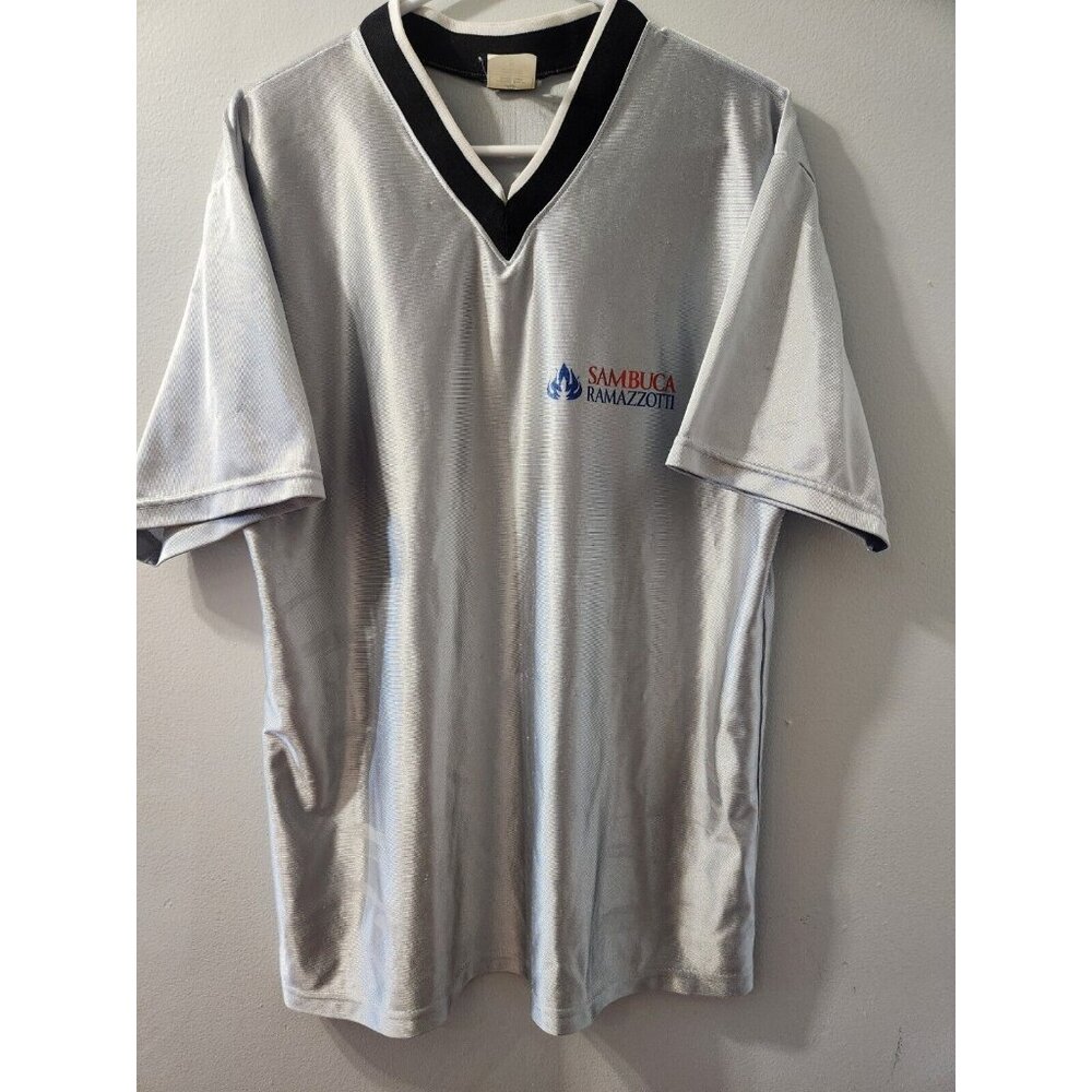 Sambuca Romazzotti T-Shirt Grey Used Large Made In Canada